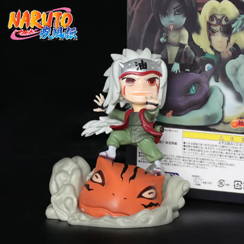 

Bandai Anime Naruto Hand-made Konoha Sannin Tsunade Orochimaru Can Also Be Exchanged for Children's Ornamental Toys