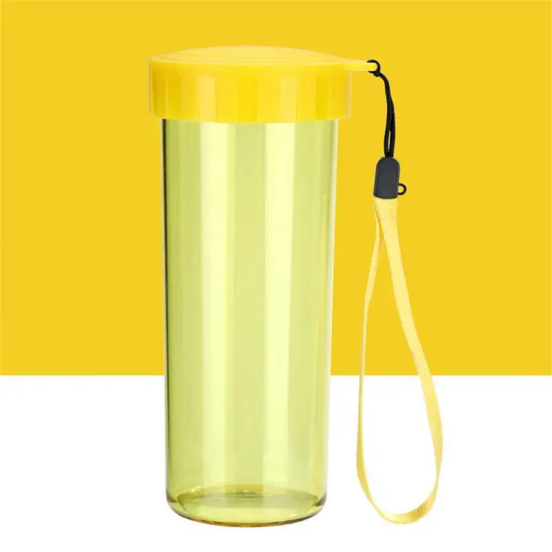 

Slightly Concave Cup Bottom Plastic Cup Net Red Water Cup Nylon Colorful Large Cup Mouth Anti-fall Portable Water Cup
