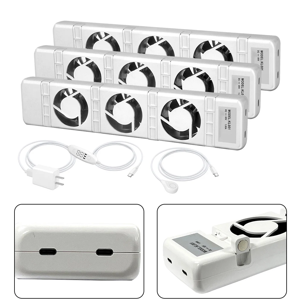 Аксессуары для охлаждения вентилятор радиатора Вентилятор белый 100-240 В