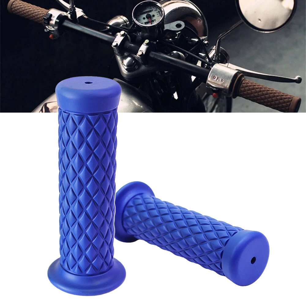 

Универсальные мотоциклетные ручки 7/8 дюйма 22 мм, ручки для Кафе Racer, винтажный захват для Honda CG/GN/GS125 для Yamaha Kawasaki Suzuki