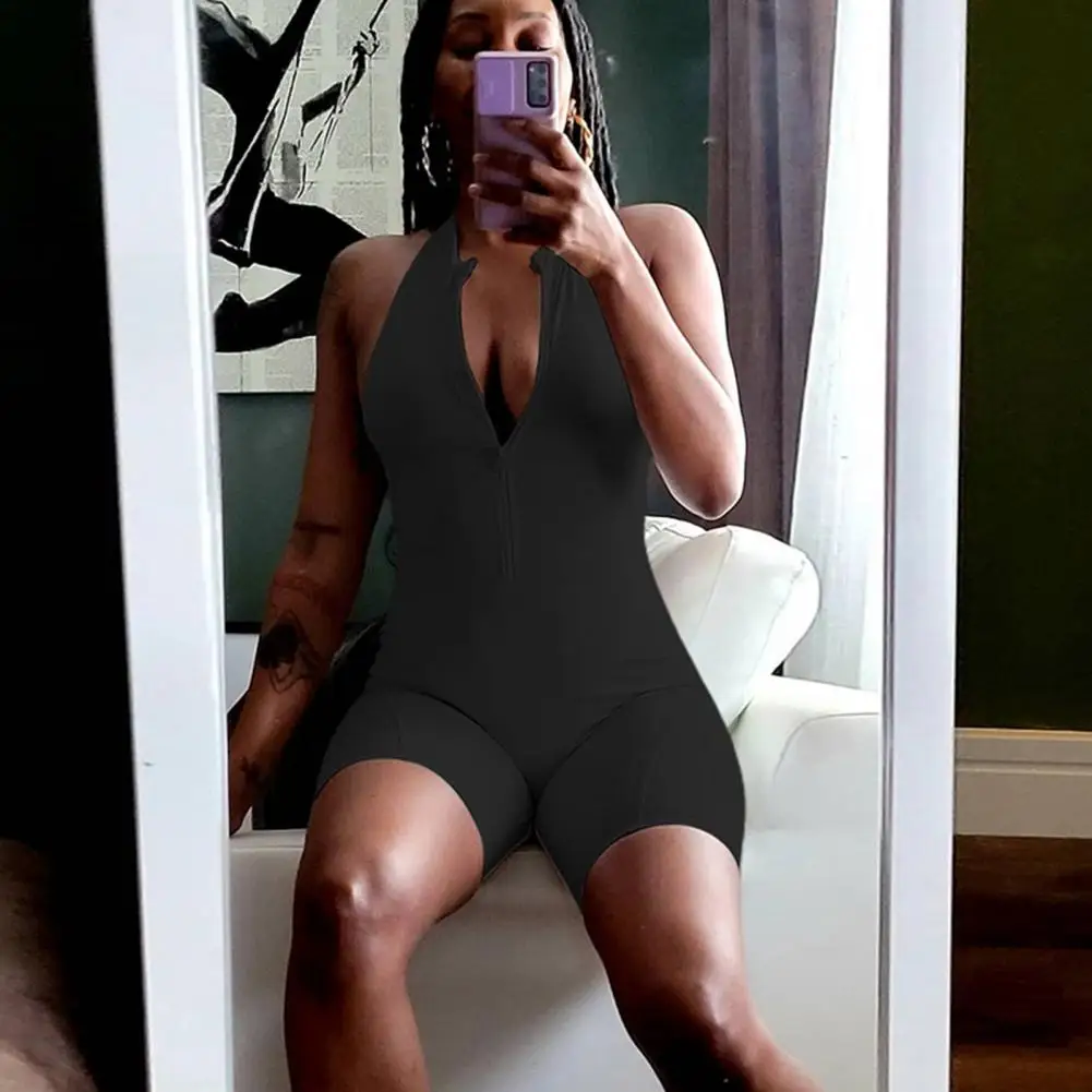 

Sports Romper Backless Women Jumpsuit Hip-pack Sexy Summer Jumpsuit