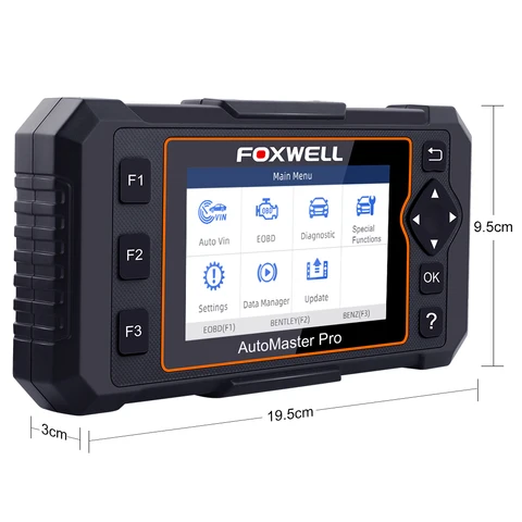 Профессиональный Автомобильный сканер FOXWELL NT624 Elite SAS ABS Oil EPB Reset DPF BRT OD2, диагностический сканер для всех систем, бесплатно