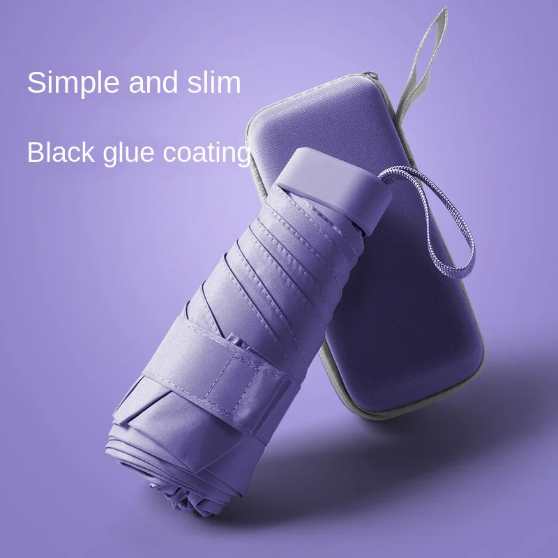 

Umbrella Pocket Rain Small Women Protection And Sun Umbrella Mini Protection Folding Ultraviolet Sun Parasol Umbrella Travel