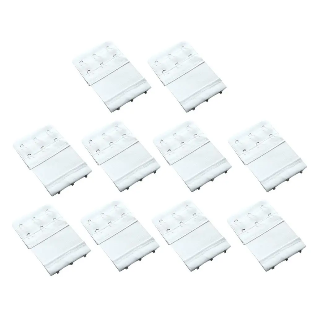 

10 шт./упаковка, эластичные удлинители бюстгальтера