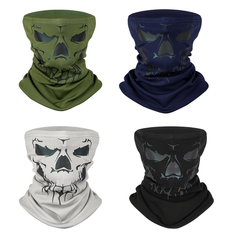 

Lightweight Face Scarf Multifunctional Motorcycle Headwear Warmer Neckwear, Stretchy Neck Tube Dust Wind Bandana Mask