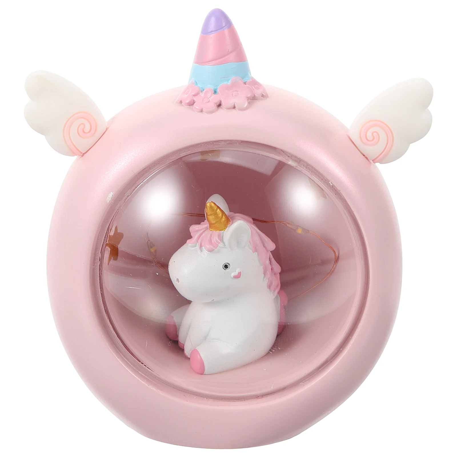 

Decoraciones Para Baños LED Unicorn Lamp Children's Room Light Adornment Cartoon