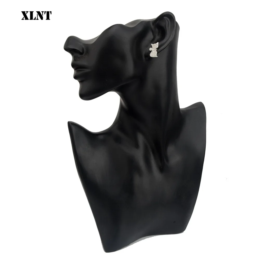 XLNT серьги-гвоздики из нержавеющей стали с изображением животных и кристаллов