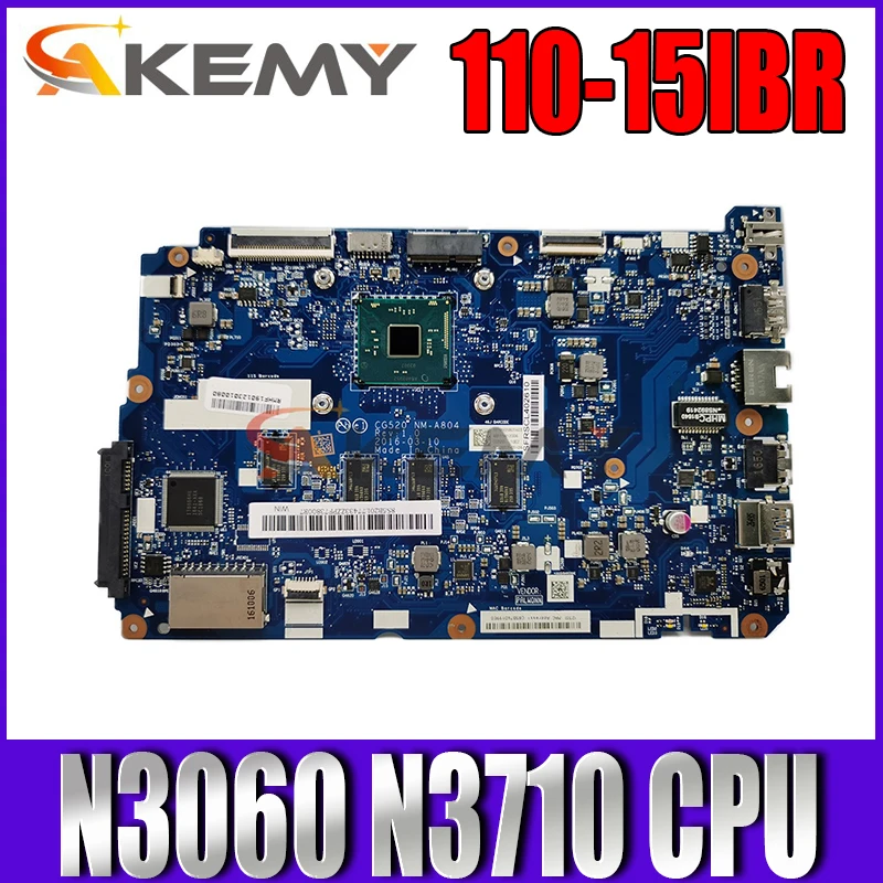 Материнская плата для ноутбука lenovo ideapad 110-15IBR 15 6 дюйма материнская N3060 N3710 CPU 2 ГБ 4