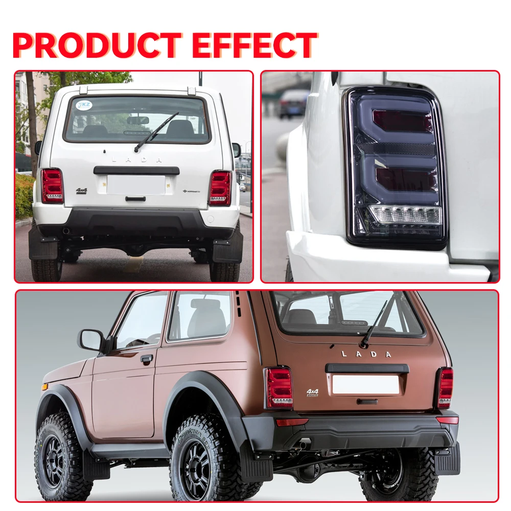 Светодиодные стоп-сигналы светодиодные DRL для LADA NIVA 4X4 1995 Niva 4x4 с дневными ходовыми