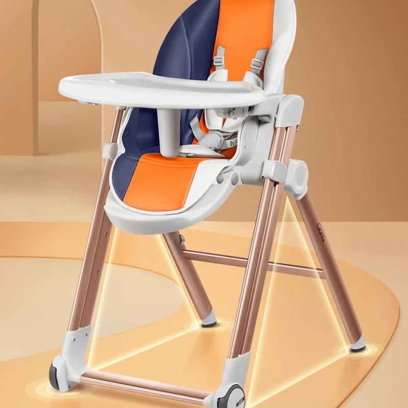 

Foldable Multi-function High Chair Baby Feeding Eating Highchair Baby High Chair Dining Chair for Babies Dining with Wheels