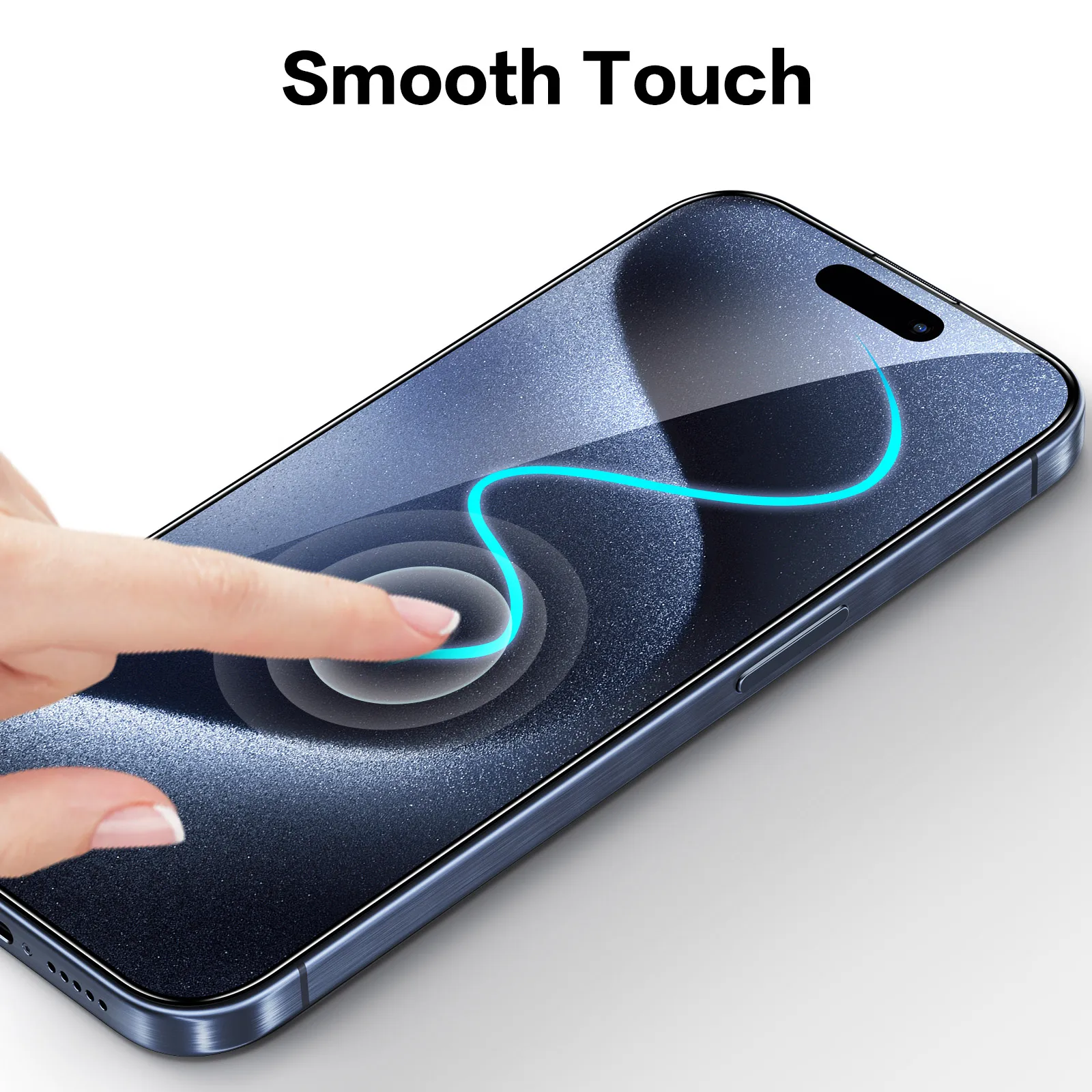 2 шт. защитное закаленное стекло для iPhone 15 Pro Max