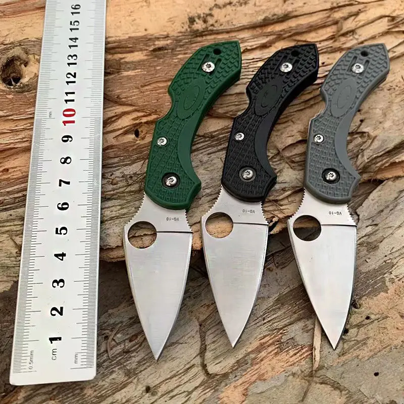 

Нож SpiderC28 из нейлонового волокна с нескользящей ручкой, карманный складной нож для кемпинга, нож для фруктов