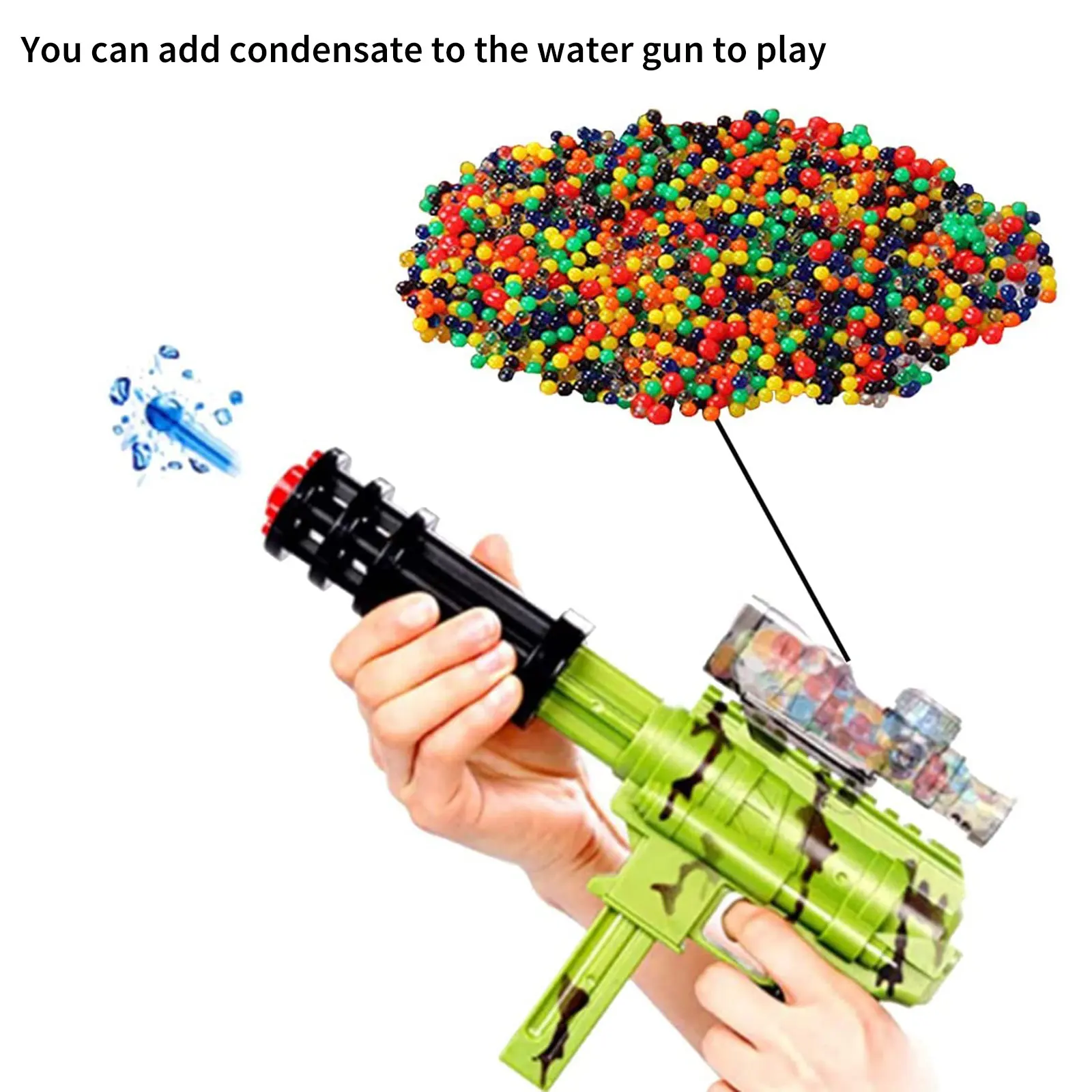 500/6000 шт. гидрогелевые Водяные Шарики детская игрушка кристальная почва грязь