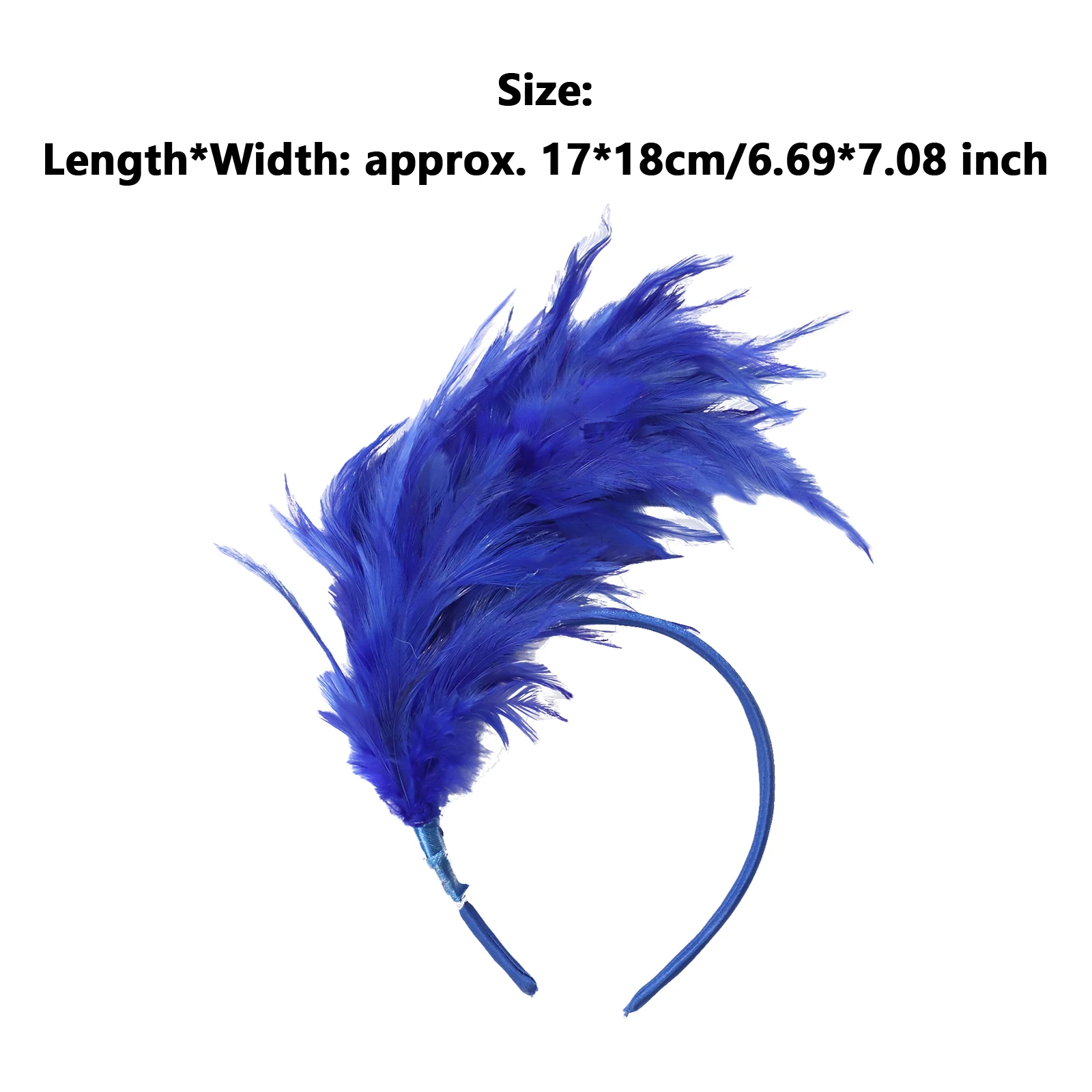 Винтажный красочный карнавальный головной убор с перьями необычная повязка на