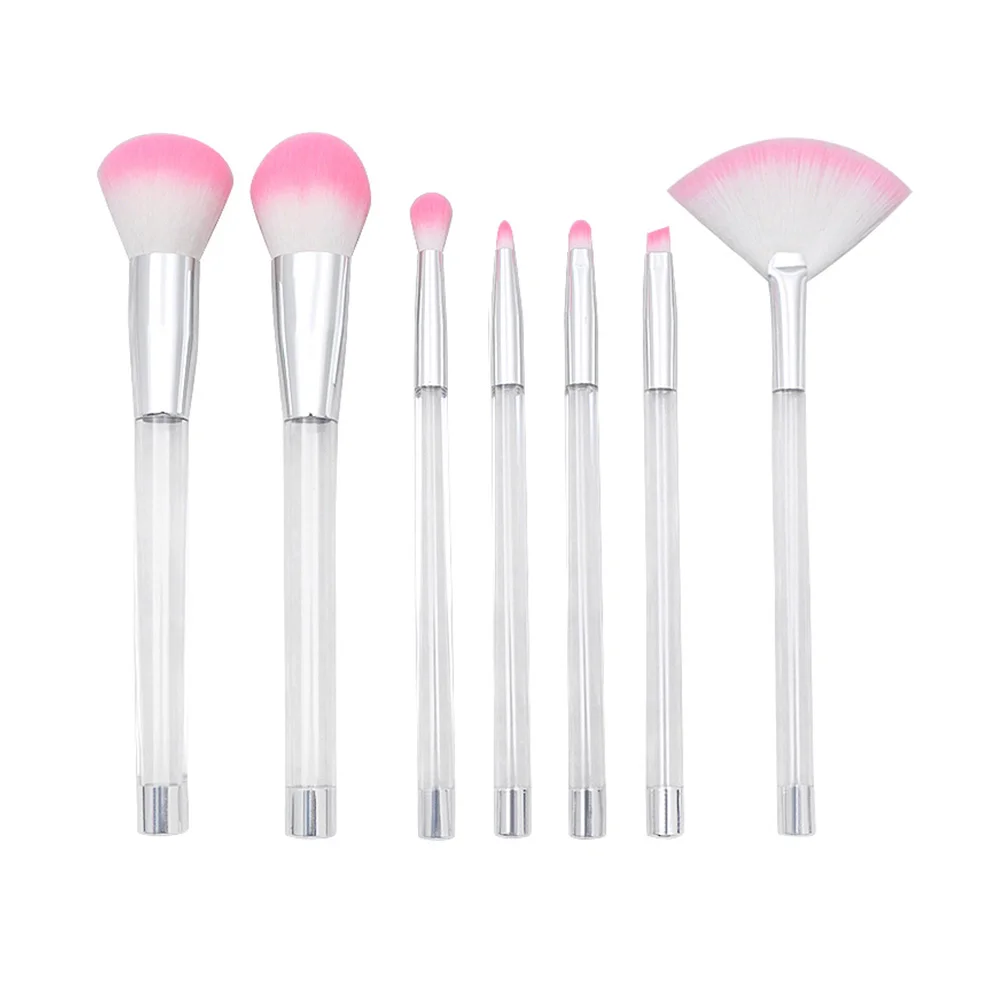 

Brush Makeup Brushes Set Eyeshadow Eye Women Kit Glitter Crystal Blending Blush Diy Sand Professional Foundation Matte Travel