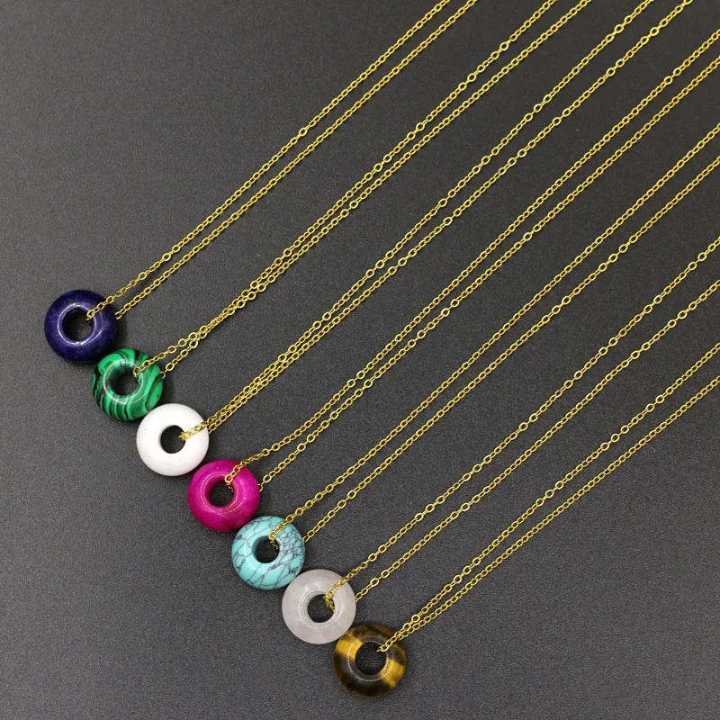 

Malachite Bead Necklace Women's Gilded Jewelry Does Not Fade Light Luxury Simple High Quality Abacus Bead Collar Chain Female