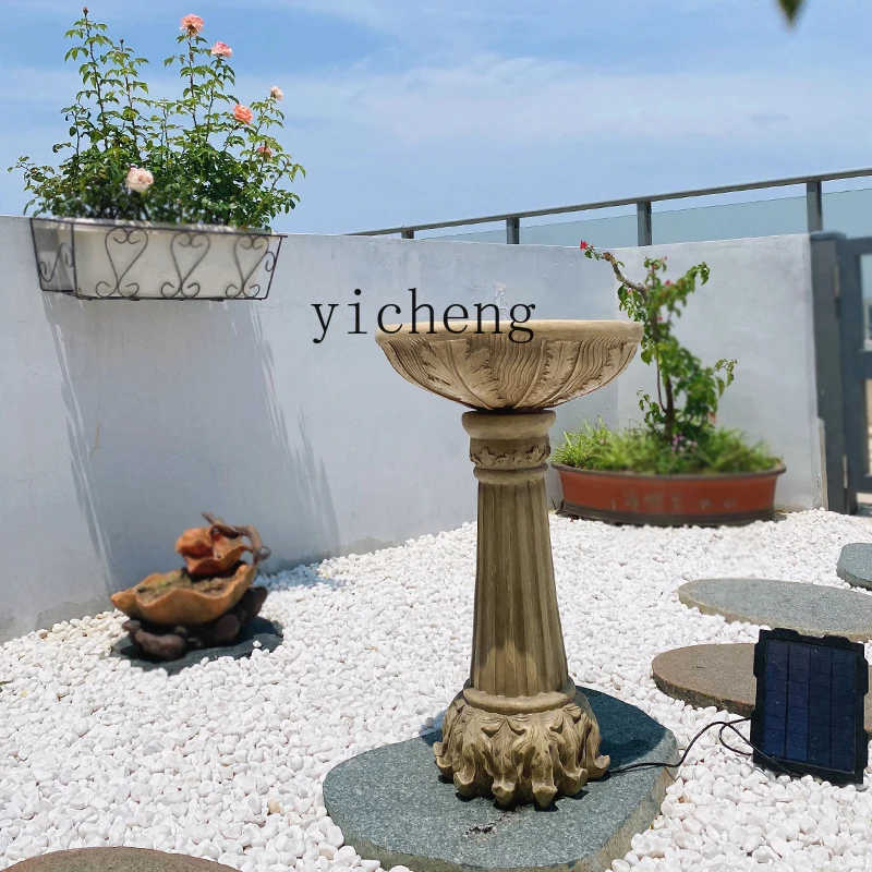 Солнечный фонтан ZK для сада