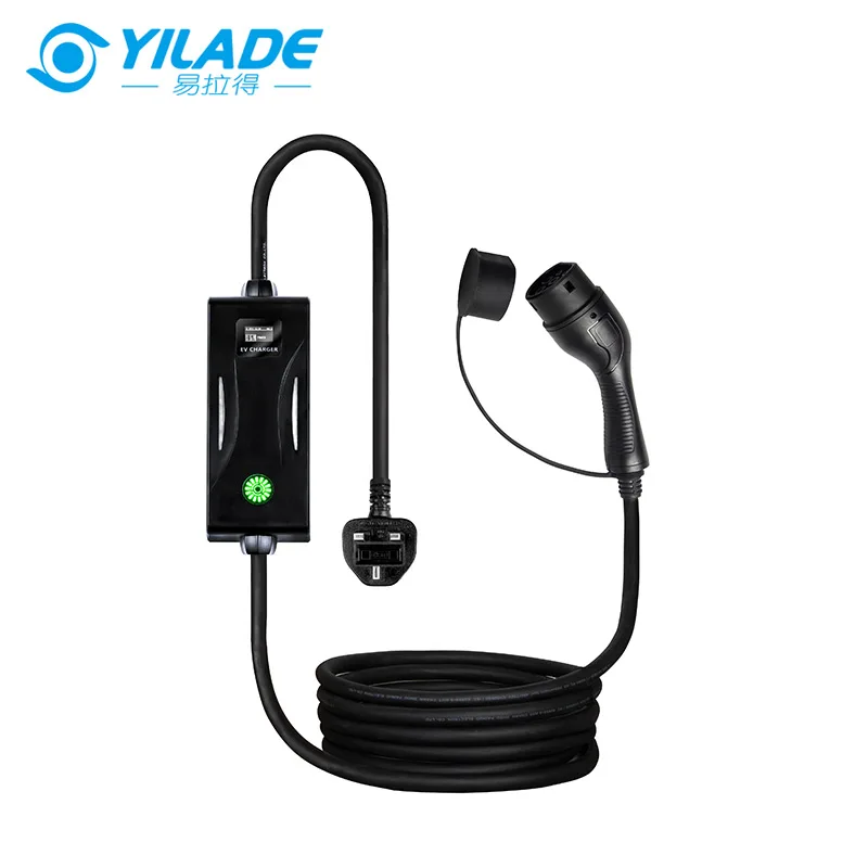 

Hot Selling 8A to 32A Adjustable Portable EV Charger Type 2 Plug Electric Vehicle Changer for car