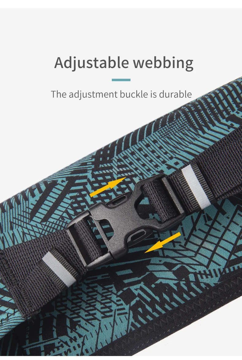 AONIJIE Lightweight Sports Bag Running Fanny Pack Run Pocket Adjustable Men's Waist Bag Traveling Hiking Jogging Cycling Bag