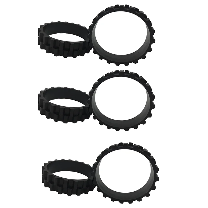 

6x колесные шины для робота-пылесоса XIAOMI 1St 1S Roborock S50 S55 S5 MAX Wheels противоскользящие MIJIA