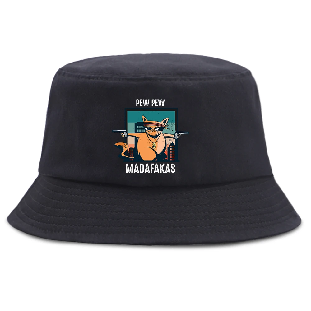 

Шляпа Pew Madafakas женская, крутая хлопковая Панама от солнца в винтажном стиле, в стиле хип-хоп, с рисунком Боба, для пляжа, летняя