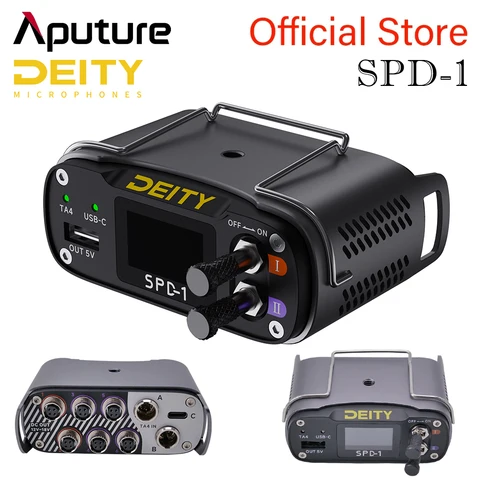 Aputure Deity SPD-1 умный распределитель мощности, интегрированные режимы управления питанием, доступны для звукозаписи