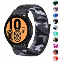 nato strap for samsung galaxy watch 4classic46mm42mmactive 2 gear s3 2022mm camouflage bracelet huawei gt2gt23 pro band