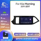 Prelingcar для kia morning 2012-2016, автомобильная Система Android 10,0, автомобильный монитор, радио, мультимедийный видеоплеер, навигация, GPS, стерео