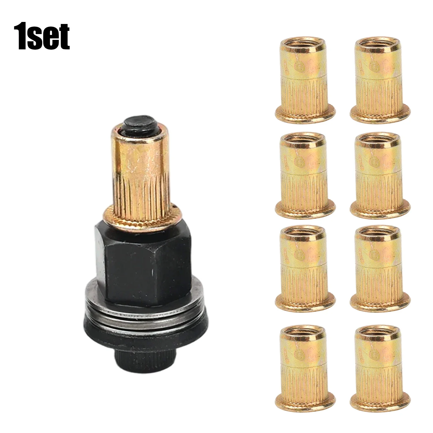 

Ручной клепальный инструмент Установка номерного знака Клепальная головка Заклепка Винт Безопасные и ударопрочные аксессуары M3 M4 M5 M6 M8