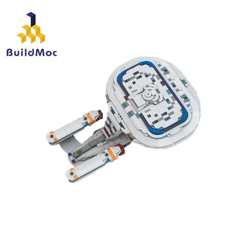 

Buildmoc, 25011 звездных элементов, 2020 шт., строительные блоки для предприятия, обучающая игрушка, детские подарки, интерзвездный фильм