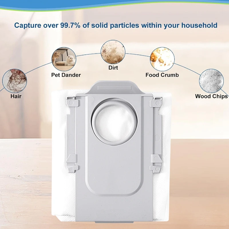 Пылесборник для робота-пылесоса Roborock S8 Maxv Ultra G20s сменные детали мешок мусора