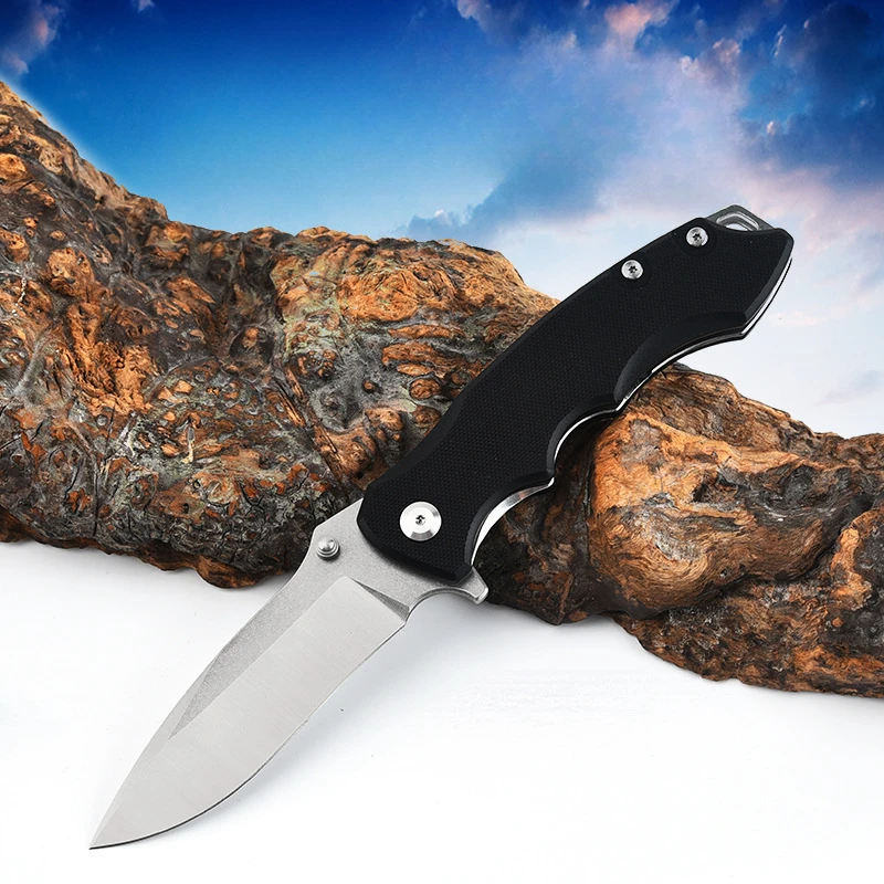 Многофункциональный складной карманный нож для кемпинга на открытом воздухе D2