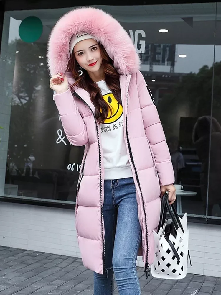 New2022 Ladies Coat High Quality Warm Outwear Womens Parka Jacket Mid-long Women Winter Thick Down Jacket 2020 Winter Female Coa