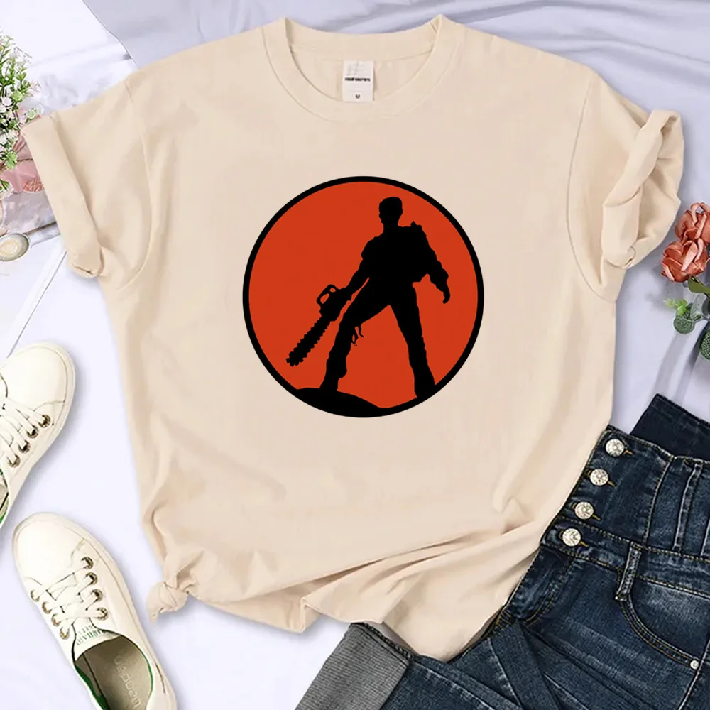 

Женская Аниме-футболка Ash vs The Evil Dead y2k 2000s