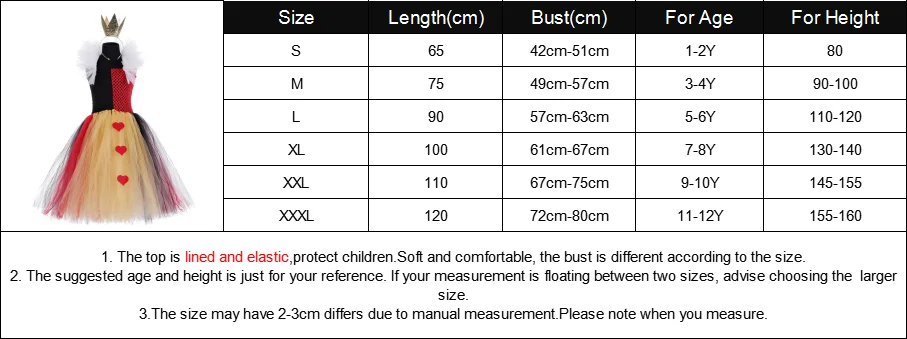 Queen Of Heart Tutu Dress Princess Girl Alice In Wonderland Birthday Dresses Red Cosplay Costume Funny Carnival Clothes | Детская одежда