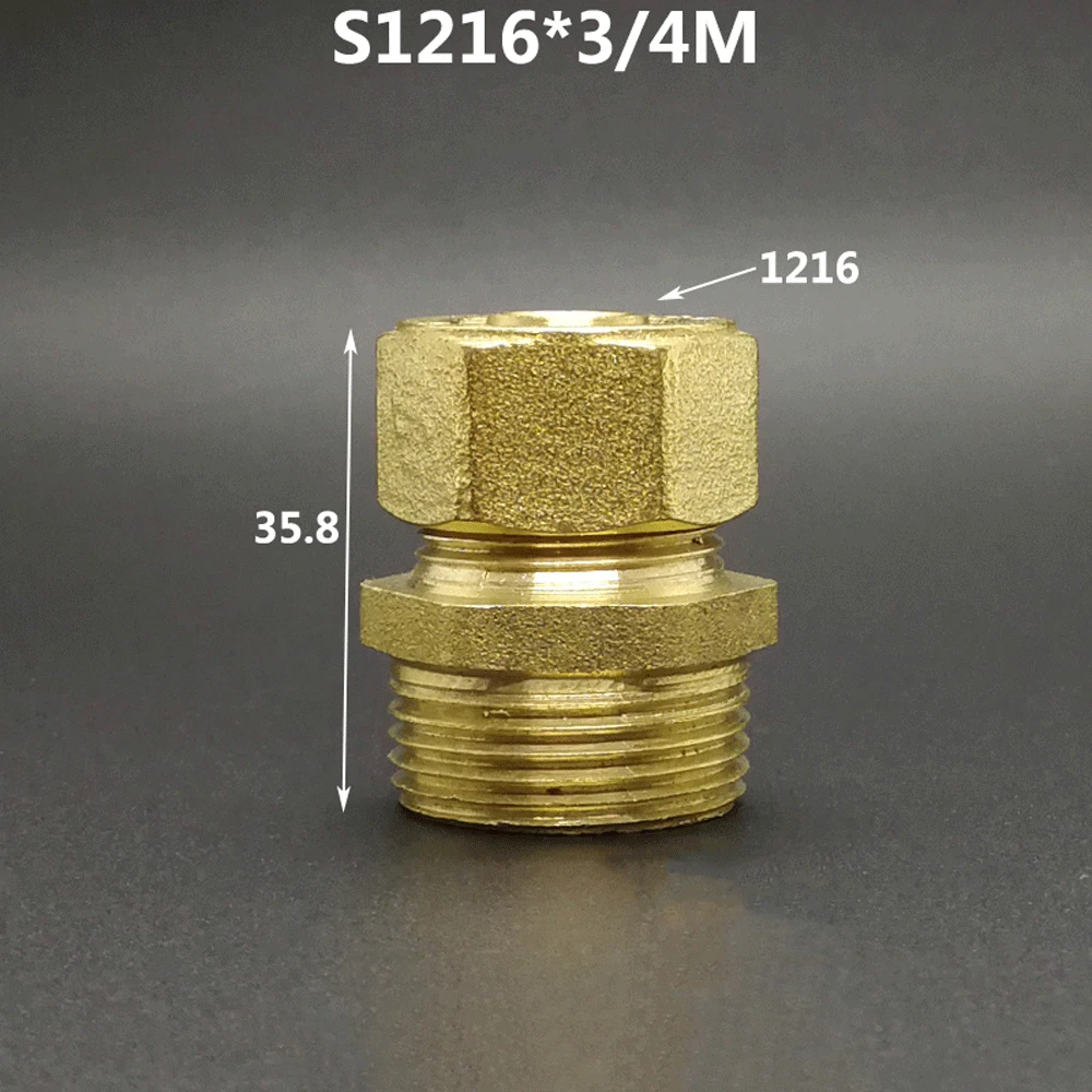 

DN15 DN20, наружная/Внутренняя резьба, прямая труба Pex 1216/1418/1620/2025/2632, фитинги, алюминиевые пластиковые Трубопроводные фитинги
