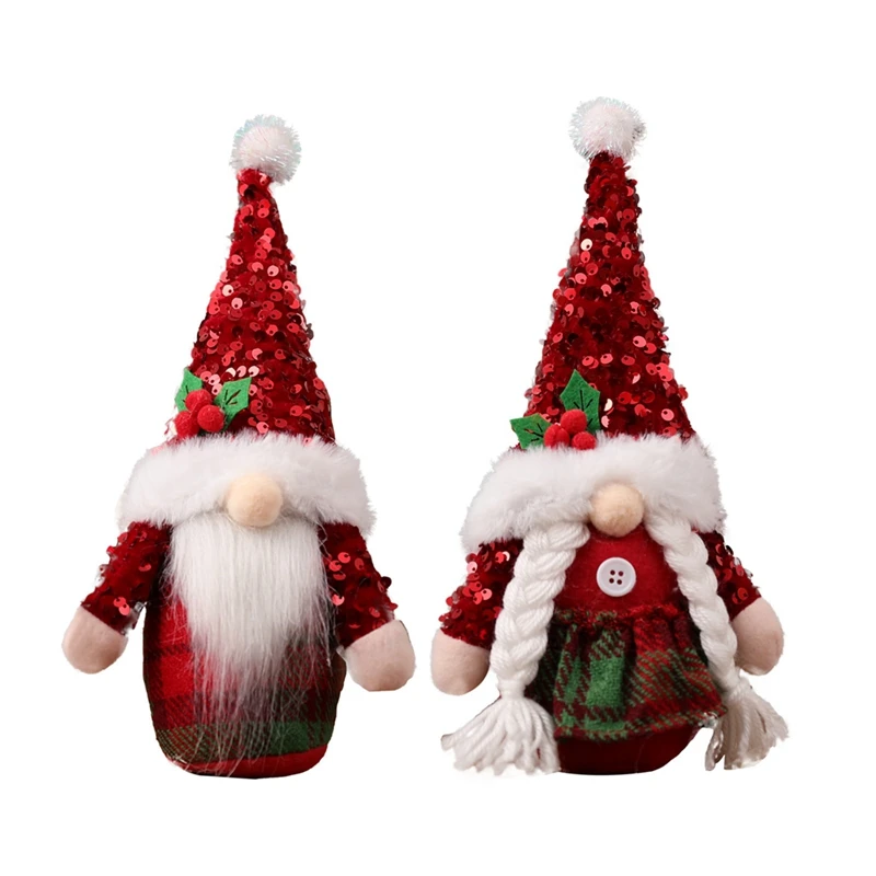 

Faceless Doll Christmas Decorations For Home Decor