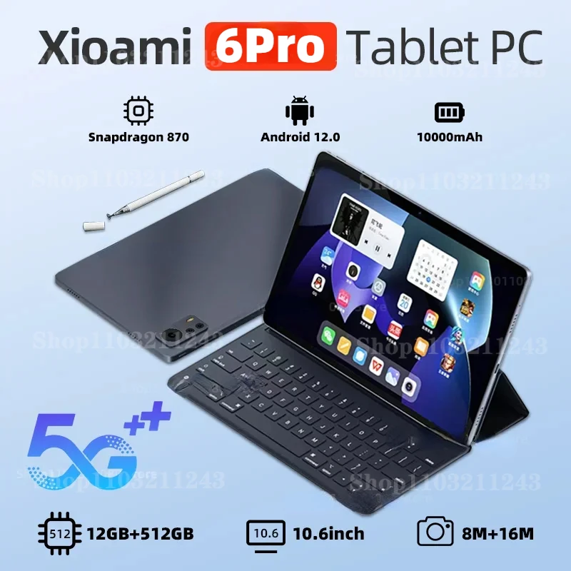 Купить Планшет Снапдрагон 870 10 Дюймов
