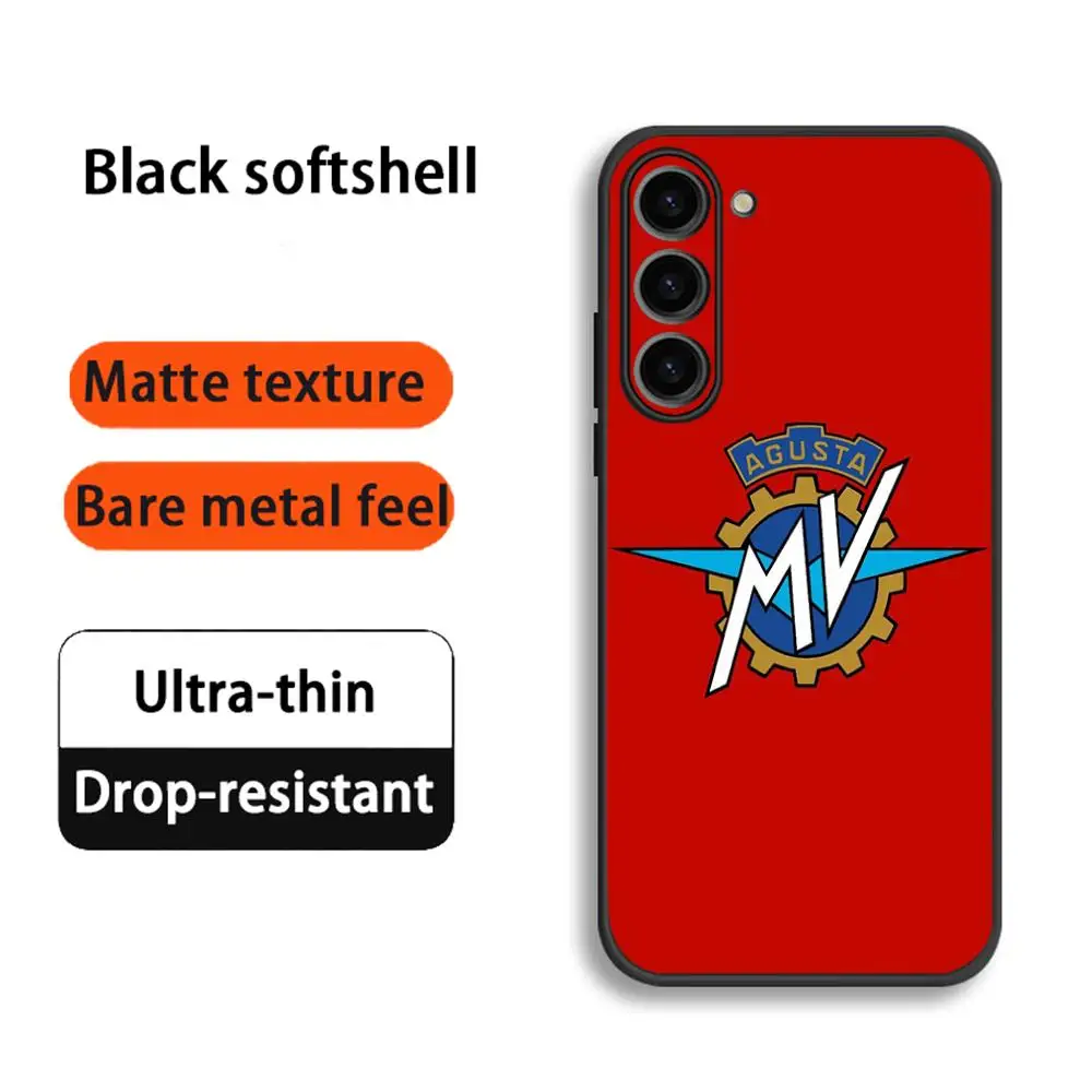 Фото Модный чехол для телефона с рисунком Moto art Agu-staEs для Samsung Galaxy S26 S25 S24 S23 S22 S21 Plus Ultra Note20, мягкий черный №3