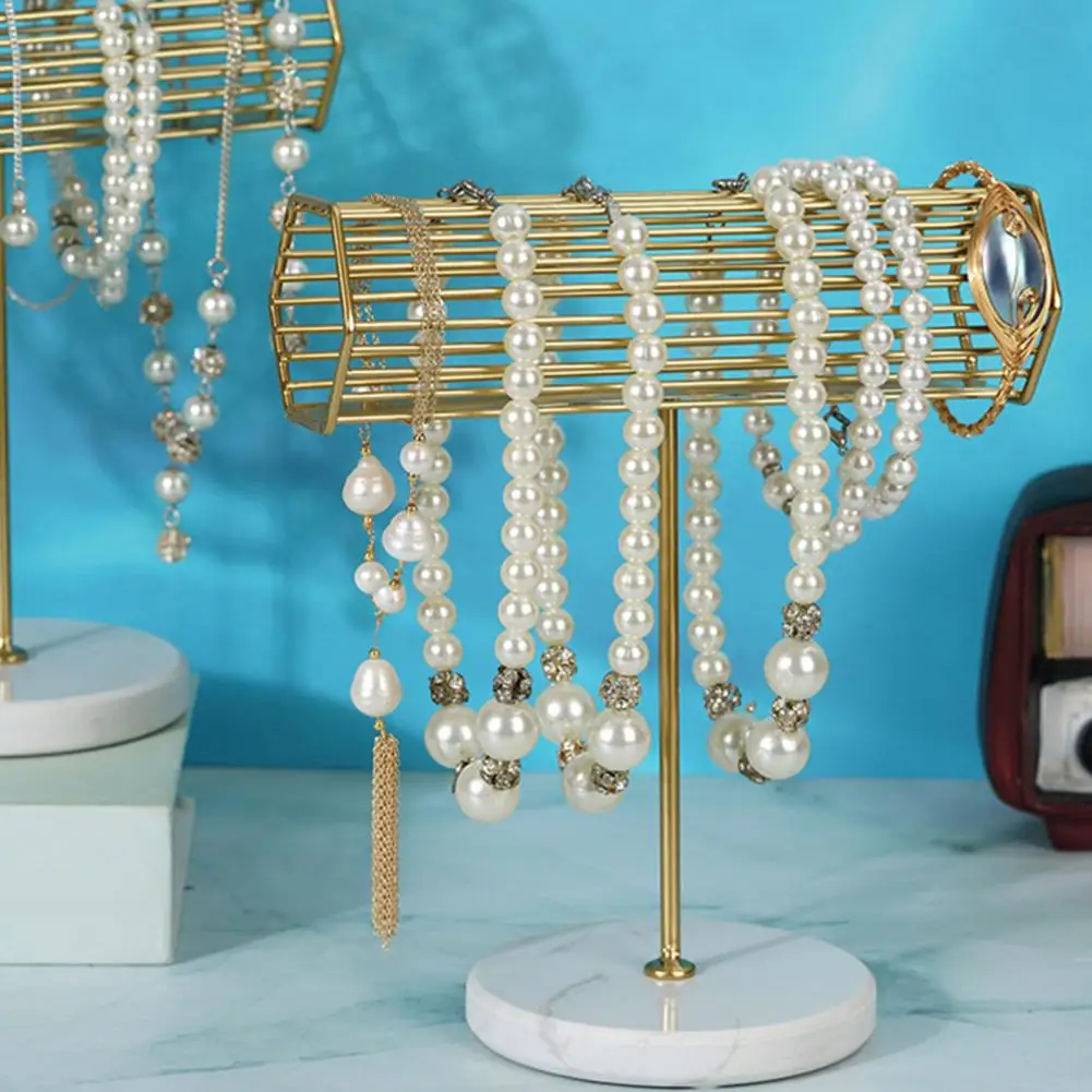 

Стойка для фена практичная золотистая Красивая полый дизайн стеллаж для хранения для фотографий стойка для хранения часов