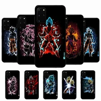 bandai anime dragon ball watercolor goku phone case for samsung s20 lite s21 s10 s9 plus for redmi note8 9pro for huawei y6