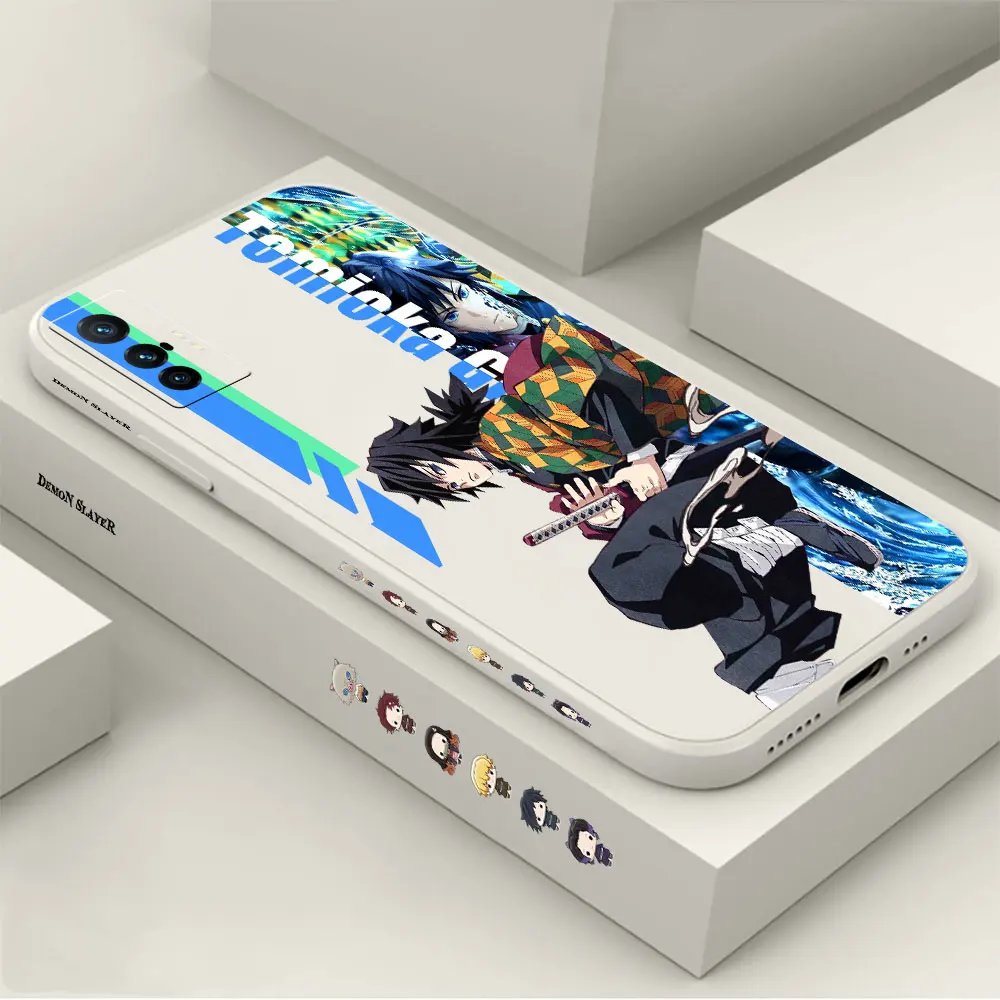 

Demon Slayer Tomioka Giyuu Phone Case For VIVO X90 X80 X70 X60 X50 X30 X27 X23 X21S X21I X70T X60T X51 X21IA PRO PLUS 5G Cover