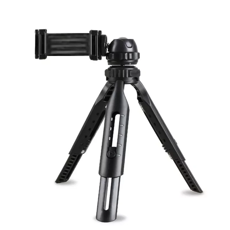

Mini Desktop Tripod 360 Degree Rotation Foldable Bracket Portable Phone Holder