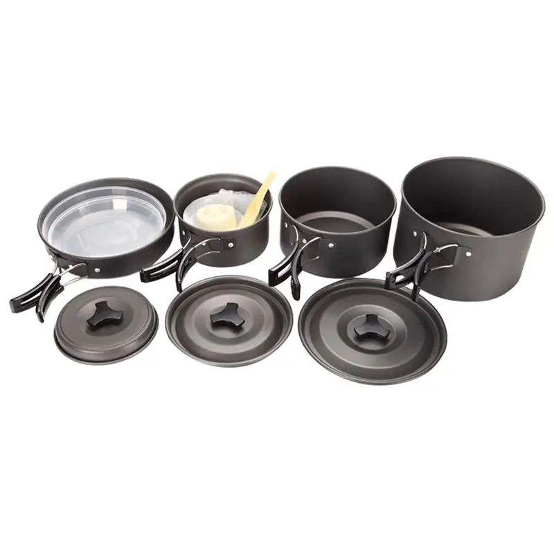 

1 Набор посуды, термоизоляция, жаровня из оксида алюминия, Паровая кастрюля для кемпинга