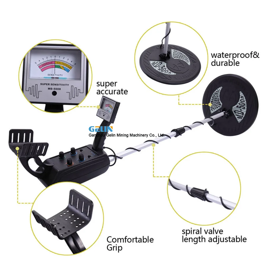 Оригинальный новый чувствительный металлоискатель машина для обнаружения