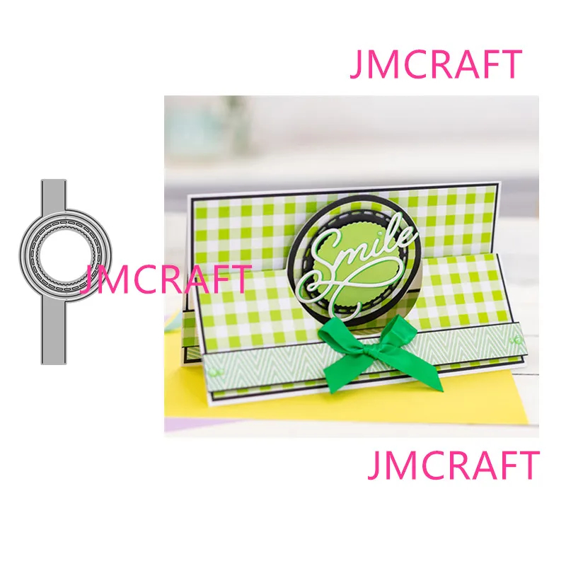

JMCRAFT новые металлические режущие штампы с закругленными краями Сделай Сам Скрапбукинг ручная работа бумажные крафтовые металлические стал...