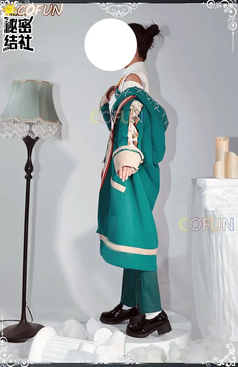 COFUN Game NU:Carnival Eiden Косплей Костюм Униформа Хэллоуин Вечеринка Наряд Женщины