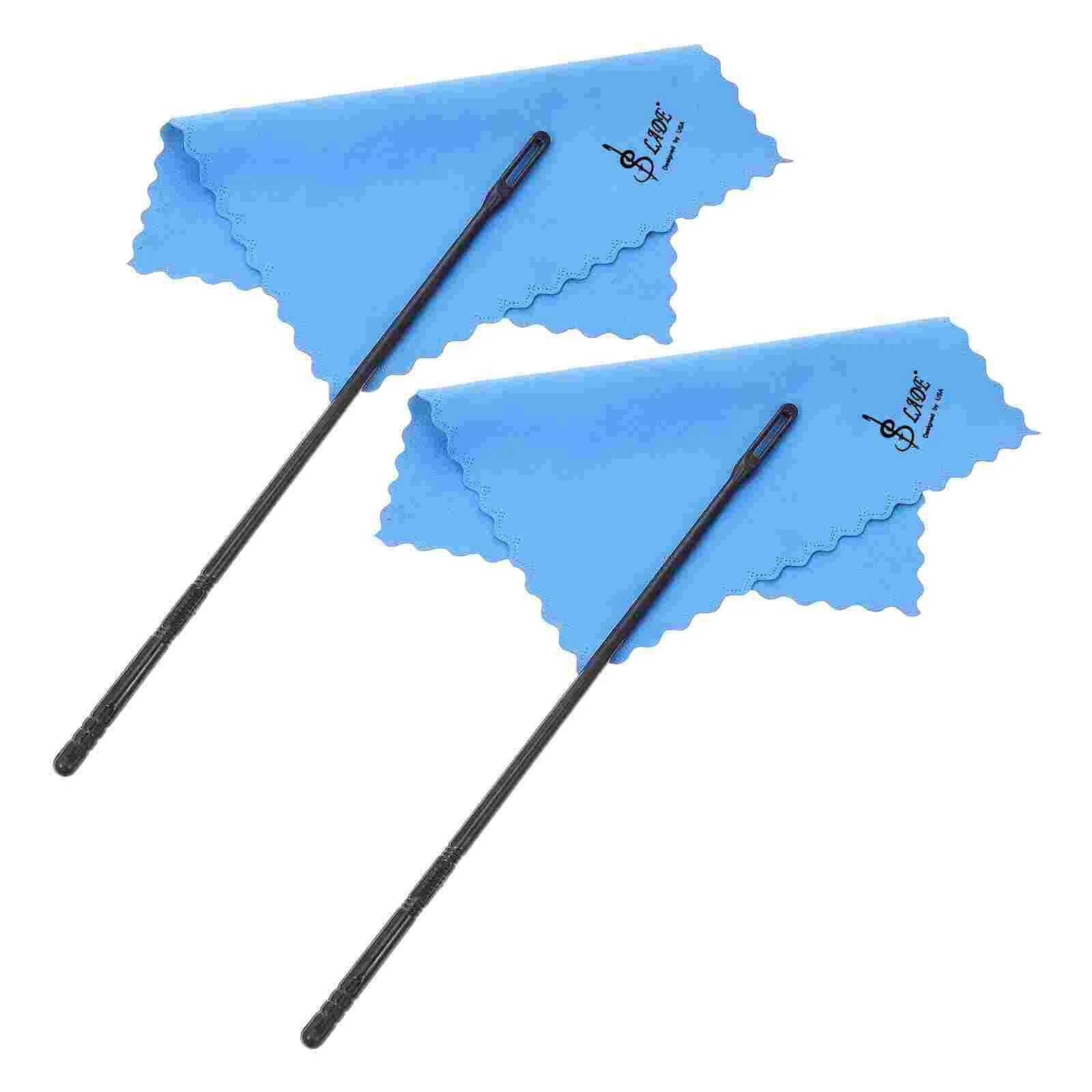 

Wind Instrument Cleaning Kit Flute Care Products Clarinet Cleaning Set Flute Cloth Stick Flute Cleaning Kit Set