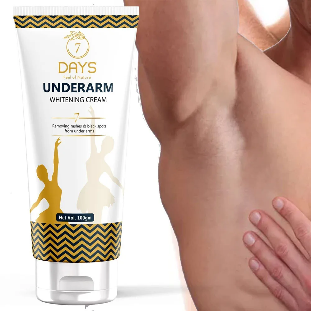 

7 Days Underarm Whitening Cream , Nourishing Brightens smooth Underarms Intimate Areas Remove The Smell For Man Woman 100g