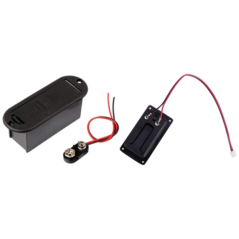 

9V Battery Holder Case For Active Guitar Bass Pickup & Active Bass Guitar Pickup 9V Battery Boxs
